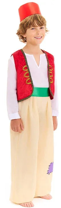 Disfraz de Árabe Aladino para Niño Árabes Infantiles Partilandia